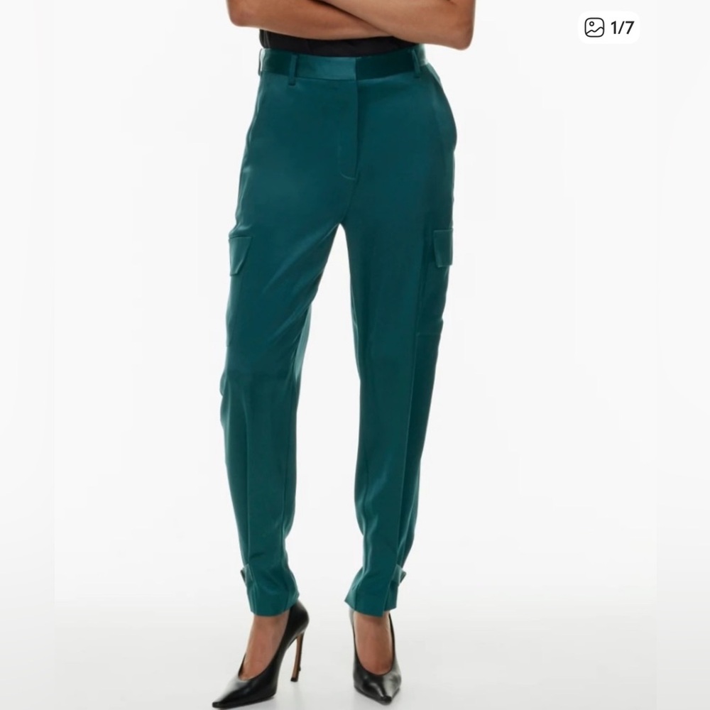Babaton Refined Satin Cargo Pant